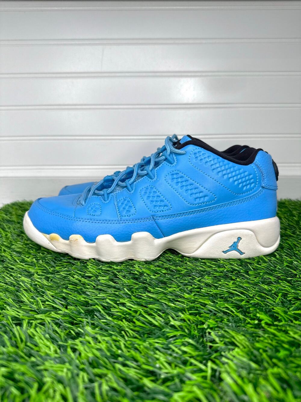 Air Jordan 9 Retro Low Pantone 833447-401 GS Size 6.5Y University Blue